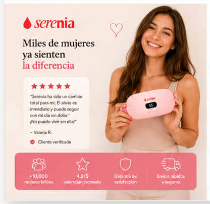 Cinturón Térmico Portátil para aliviar cólicos menstruales